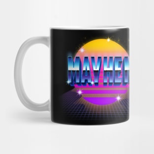 Graphic Mayhem Proud Name Christmas Birthday 70s 80s 90s Vintage Styles Mug